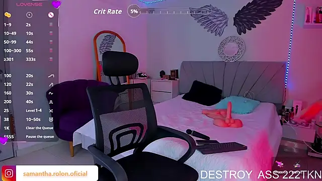 Samantha Rolon online show from October 17, 2:48 am