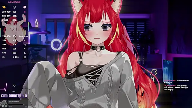 LewdFoxy VT online show from January 17, 3:47 am