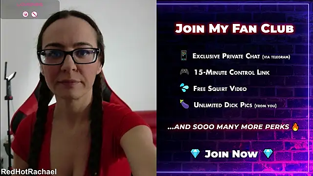 RedHotRachael online show from November 24, 4:20 pm