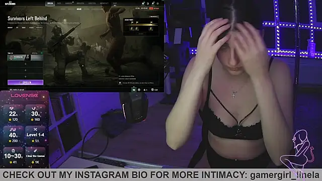 Gamergirl-Linela online show from September 29, 1:54 am