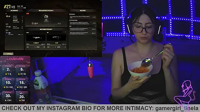 Gamergirl-Linela online show from September 16, 12:29 am