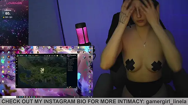 Gamergirl-Linela online show from January 17, 1:46 am