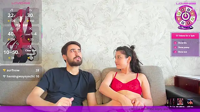 sophywhisper online show from March 18, 8:08 am