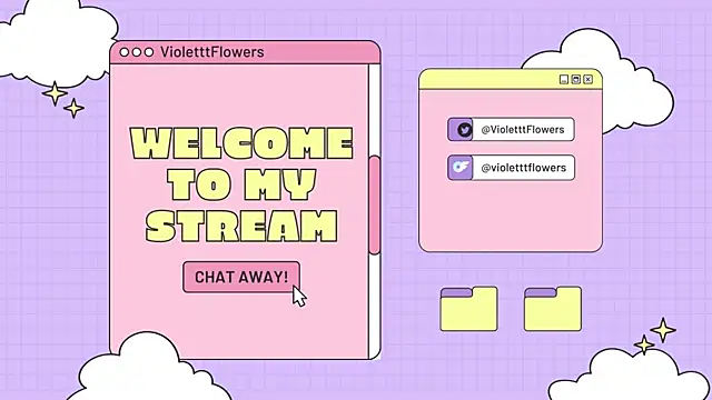 violetttflowers online show from September 15, 6:48 pm