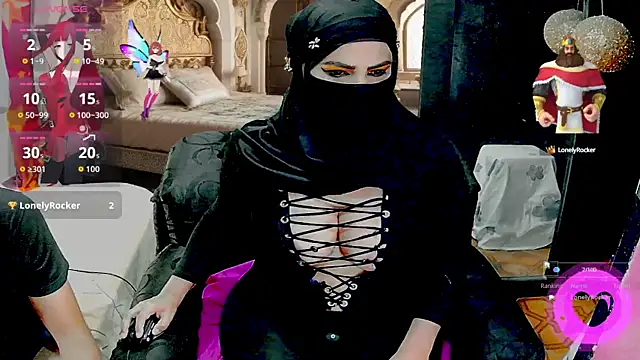 Snapshot of SultanaLayla chatting on September 18, 8:07 pm SultanaLayla online show from September 18, 8:07 pm