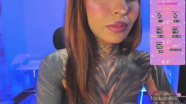 Snapshot of Nickidoll66- chatting on September 19, 5:50 am Nickidoll66- online show from September 19, 5:50 am