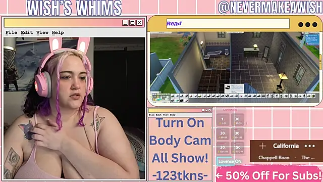 nevermakeawish online show from June 21, 9:24 am