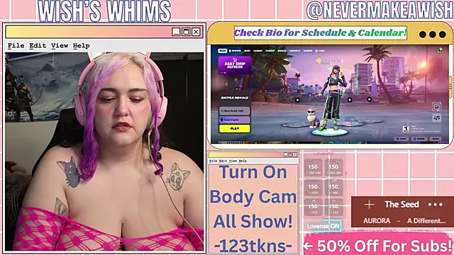 nevermakeawish online show from June 23, 10:24 am