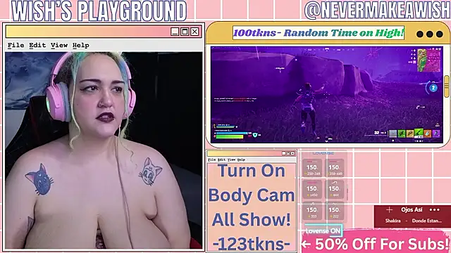 nevermakeawish online show from March 4, 4:13 pm