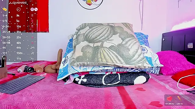  DulceFuego online show from April 18, 12:07 pm