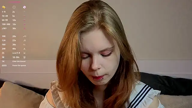 JulietteRain online show from April 14, 8:20 pm