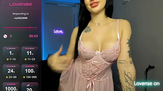 SelinaStorm online show from July 1, 12:21 am