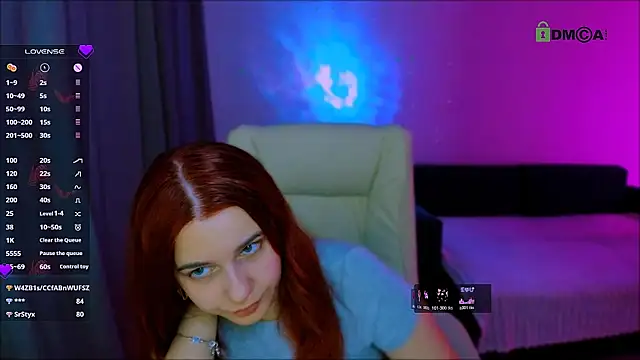 red  dizzy online show from January 15, 11:00 pm