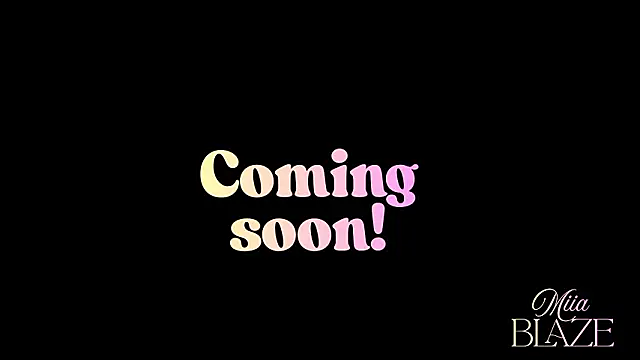 miia blaze online show from March 28, 12:15 pm