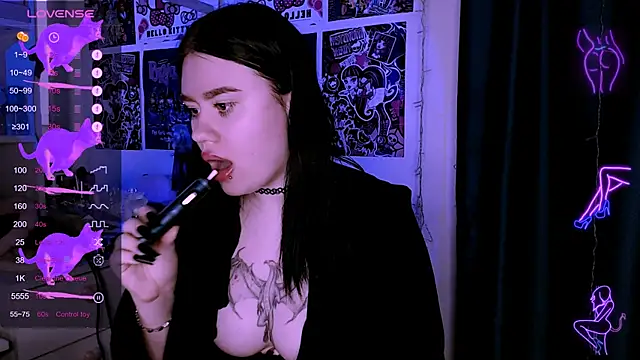 Meow Marie online show from April 8, 3:30 am