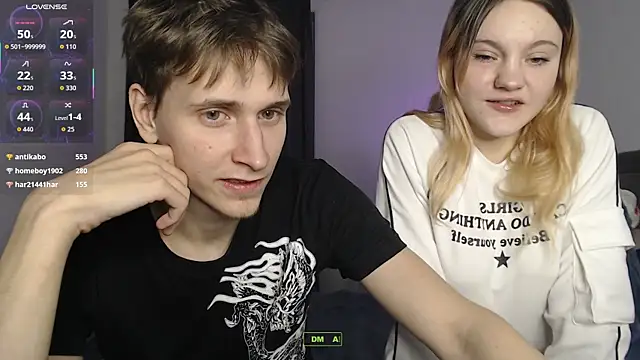 cute couple69 online show from November 15, 1:45 pm