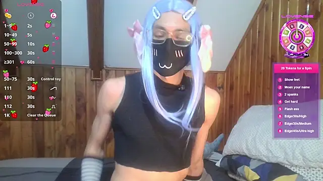 Frankie femboy online show from April 17, 9:28 pm