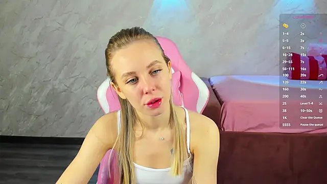 Tesssa Young online show from March 13, 1:40 am