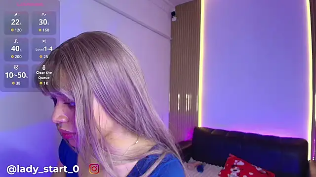 leydi start  online show from April 17, 12:40 pm