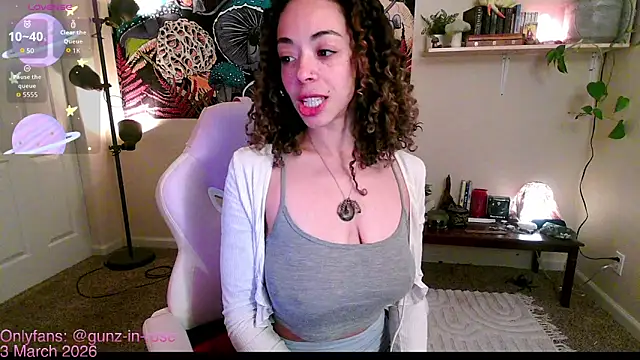 gunzinrose online show from March 3, 3:18 pm