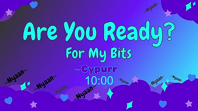 Cypurr online show from March 24, 8:25 pm