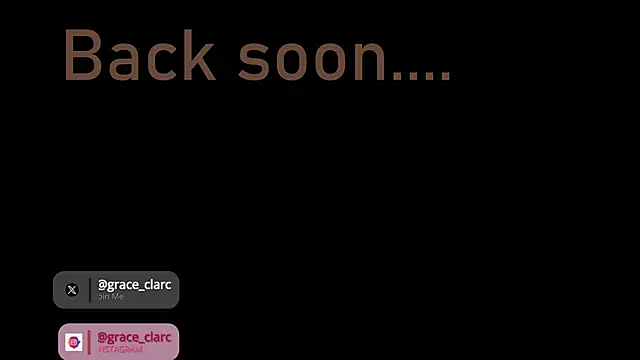 grace clarc online show from April 8, 3:14 pm