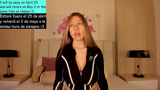 AmberVegaa online show from April 9, 1:27 pm