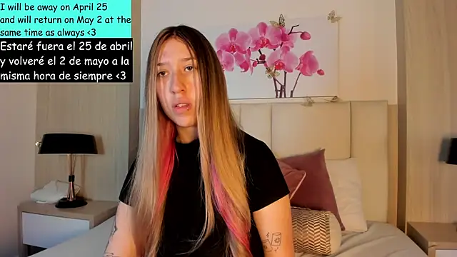 AmberVegaa online show from April 10, 1:28 pm