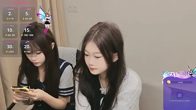 Angel-Sisters online show from April 1, 5:21 pm