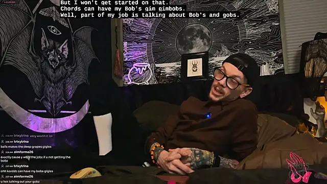webzandkordz online show from July 12, 8:37 am