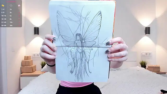 Snapshot of EIanorPuglia chatting on April 10, 6:30 am EIanorPuglia online show from April 10, 6:30 am