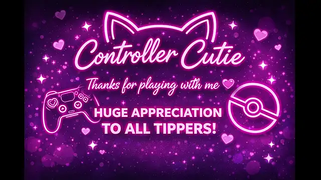 Controllercutie online show from April 14, 2:39 pm