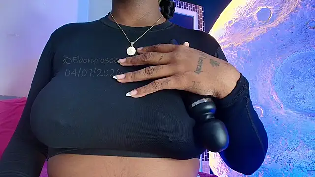 EbonyRose   online show from July 4, 1:07 pm
