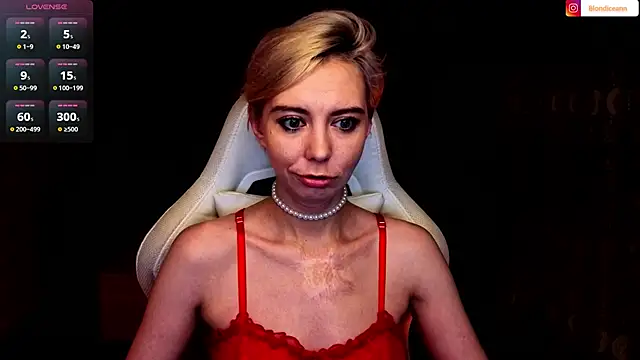 Blondice ann online show from June 27, 12:12 am