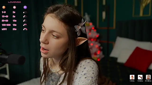 Eille Elfie online show from January 14, 5:45 am