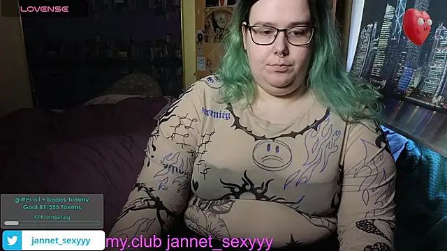 JannetPie online show from February 7, 12:09 pm