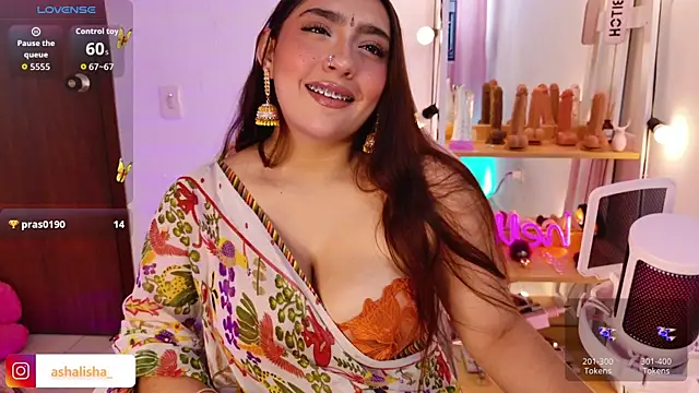 ashalisha online show from December 16, 2:34 pm