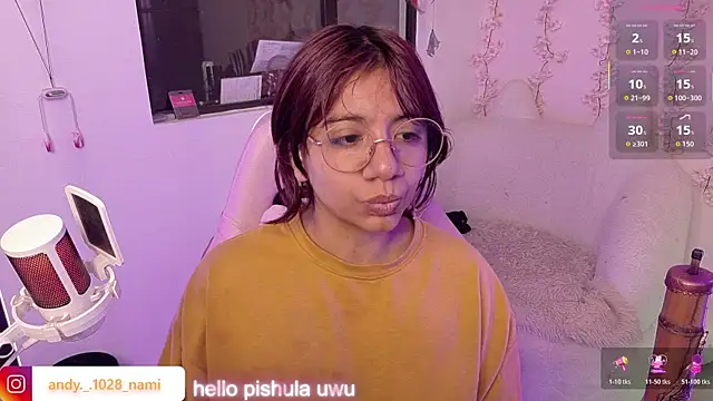 Nami usagi online show from April 21, 3:19 pm