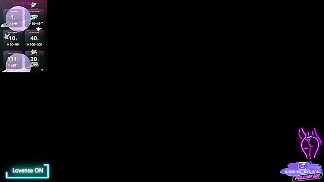 Hanna Evaanss online show from March 25, 12:05 am