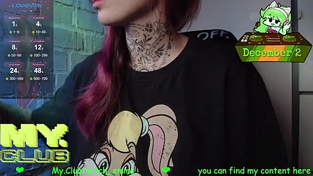 Witch Emma online show from December 2, 7:27 pm