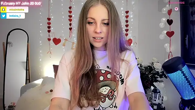 ImKeira online show from February 15, 8:08 pm