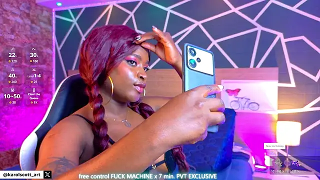 KAROL-SCOTT online show from October 25, 8:37 pm