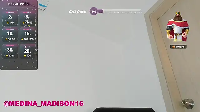 Snapshot of Madison_Medina chatting on September 13, 9:01 pm Madison Medina online show from September 13, 9:01 pm